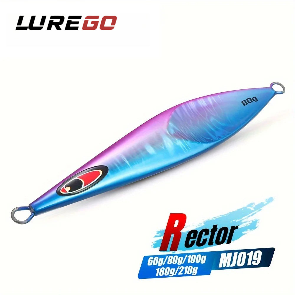 80g/100g/160g/210g Slow Jigging Lure for Saltwater Fishing