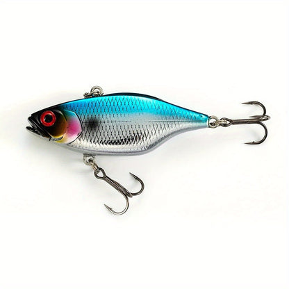 12g Sinking VIB Lure - ABS Hard Bait with High-Frequency Vibrating Beads, 2.36inch Long Distance Casting for Bass & Pike