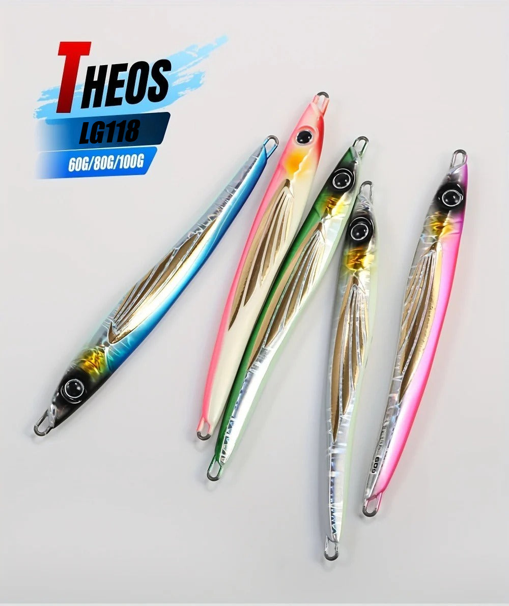 60G 80G 100G 150G 200G Shore Casting Boat Fishing Jig Lure Sea LG118