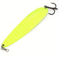 Professional 8''/9'' Stainless Steel Spoon Lures - Ultra-Reflective Saltwater Fishing Lures with Sharp Treble Hooks