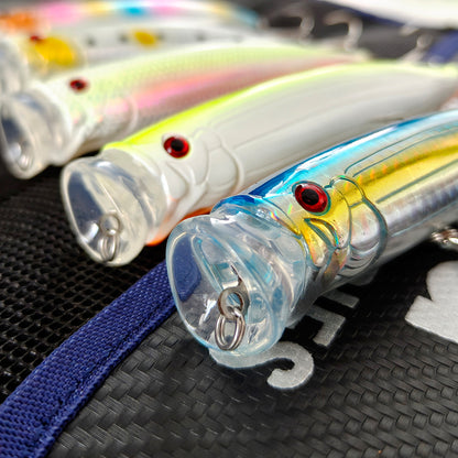 28g ABS Fishing Popper Lure with Wire-Integrated Reinforced Body