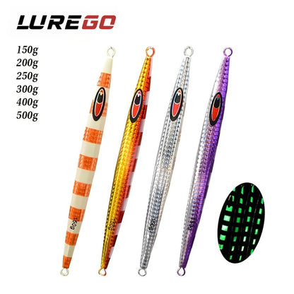 150g 200g 250g 300g 400g 500g Fast Sinking Jigging Fishing Lure