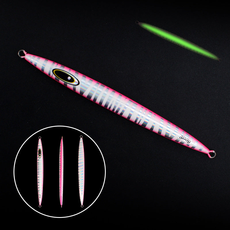 500‑1000g Jig Lure, Large Weight Metal Lead Fish Bait, Sea Boat Fishing Jigging Lure