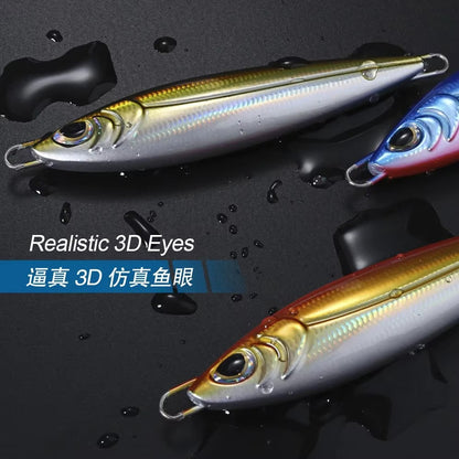 40g BONY Long Casting Metal Jigs Shore Jigging Lure