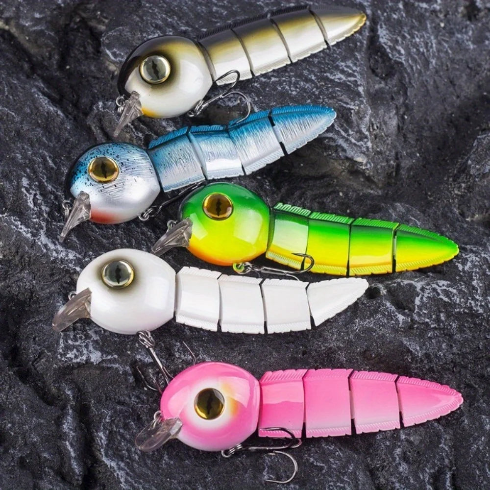 15CM Multi-Jointed Swimbait – Lifelike Sinking Hard Bait, Ultra-Realistic & Long Casting Fishing Lure