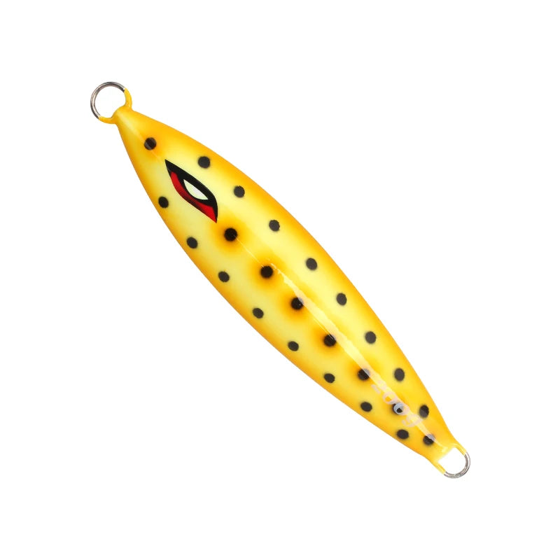 130g-220g Slow Pitch Jigging Lure, Saltwater Offshore Metal Jig