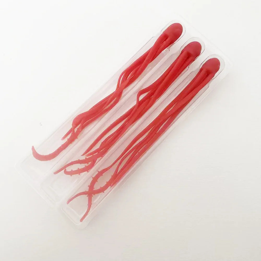 3PCS  14.5cm Octopus Soft Bait, TPE Material with Highly Flexible Tentacles