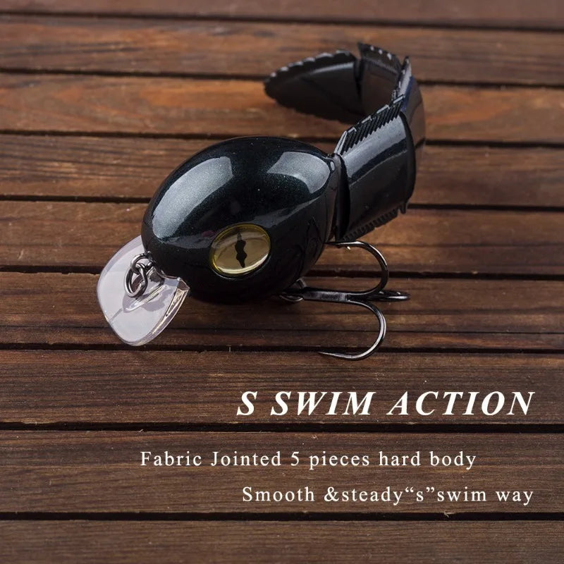 15CM Multi-Jointed Swimbait – Lifelike Sinking Hard Bait, Ultra-Realistic & Long Casting Fishing Lure