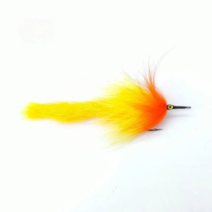 LUREGO 3D Fish Eye Streamer Fly 15.5cm/2g – Baitfish Fly for Pike & Bass