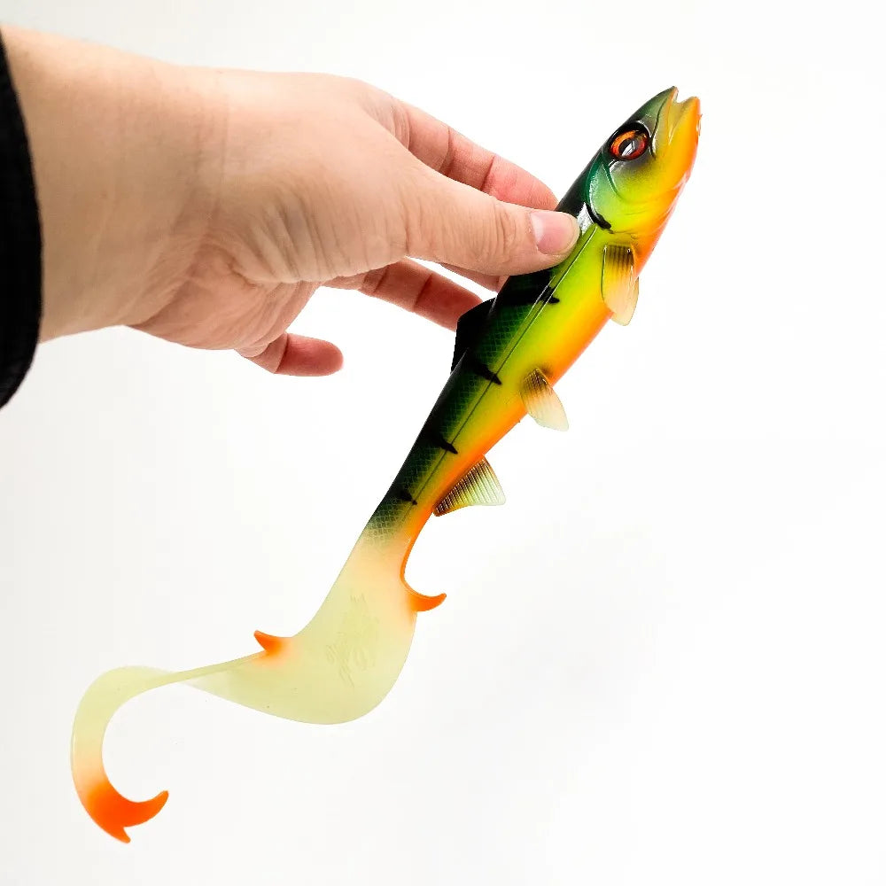 17cm-22.5cm Wavy Tail Soft Swimbait