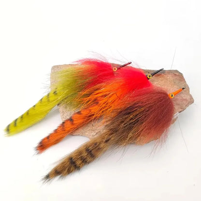 LUREGO 3D Fish Eye Streamer Fly 15.5cm/2g – Baitfish Fly for Pike & Bass
