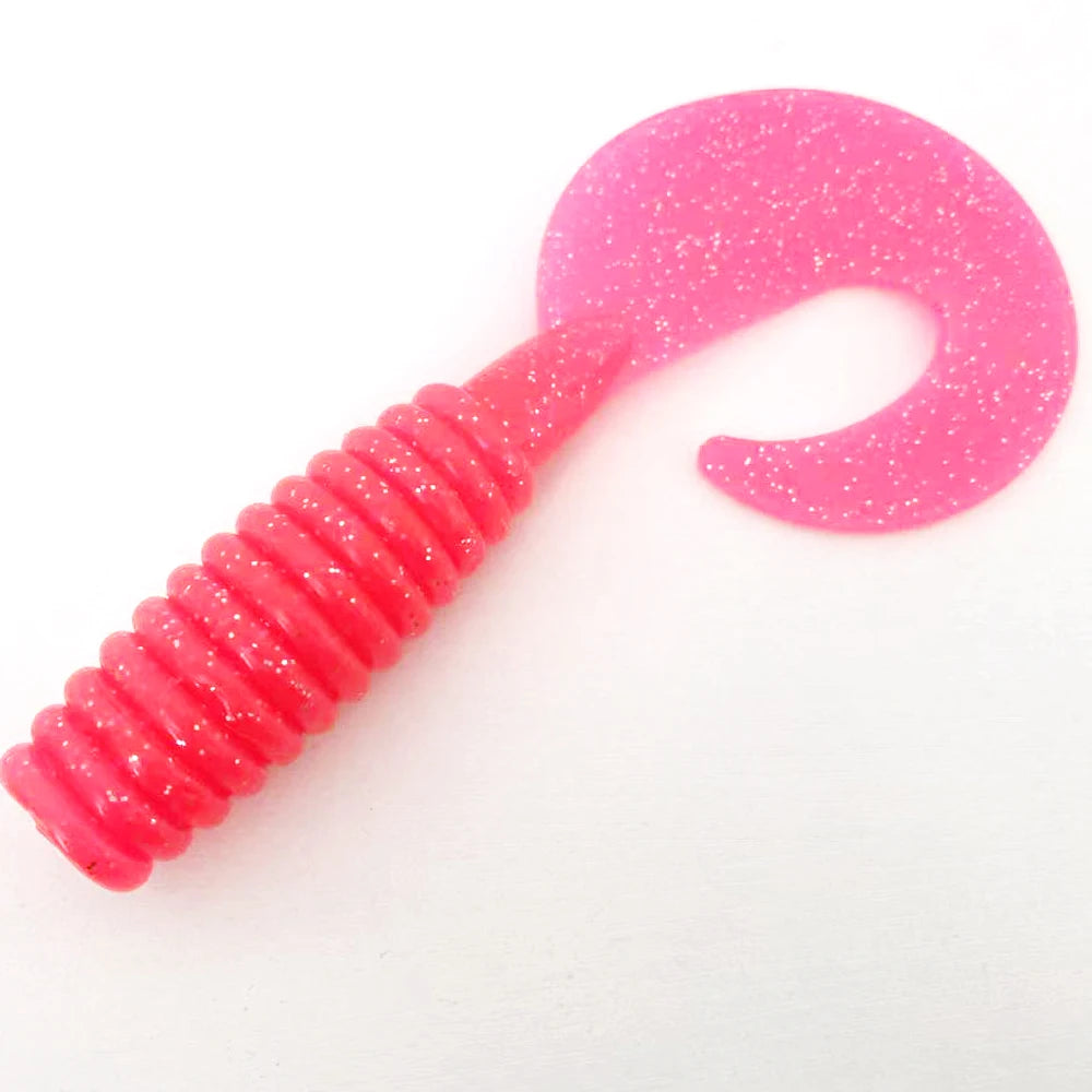 LUREGO Curl Tail Swimbait 20cm – Slow Sinking Soft Lure for Mahi-Mahi & Tuna