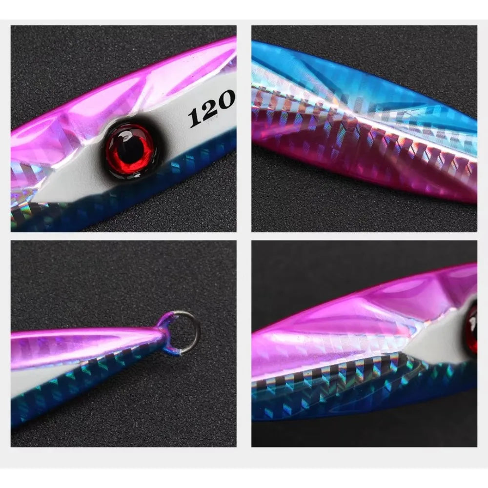LUREGO Glow Diamond Metal Jig 60-300g, Fast Sink Jig for Tuna & Kingfish