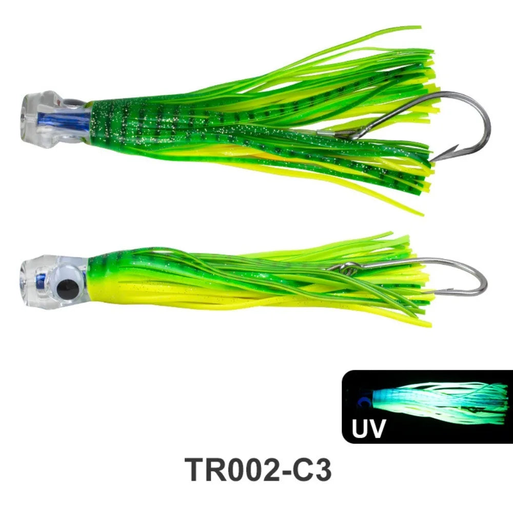 50g 16.5cm Squid Soft Lure – Ultra-Realistic Boat Jigging & Trolling Lure