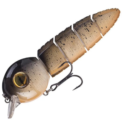15CM Multi-Jointed Swimbait – Lifelike Sinking Hard Bait, Ultra-Realistic & Long Casting Fishing Lure