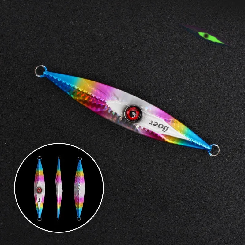 LUREGO Glow Diamond Metal Jig 60-300g, Fast Sink Jig for Tuna & Kingfish