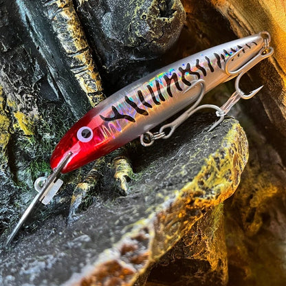 1PC Deep Sea Slow-Sinking Minnow Lure - 27g Weight Options - Long Cast Hard Bait for Spanish Mackerel/ Barracuda