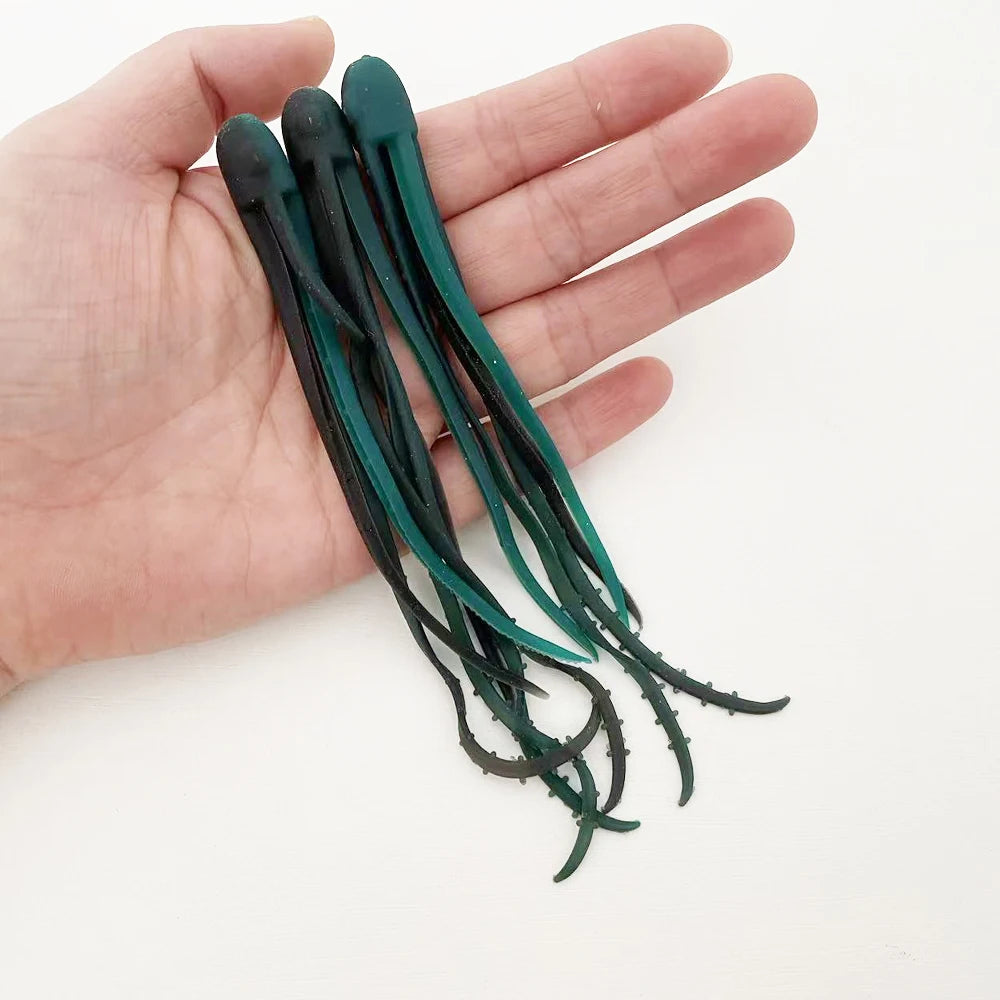 3PCS  14.5cm Octopus Soft Bait, TPE Material with Highly Flexible Tentacles