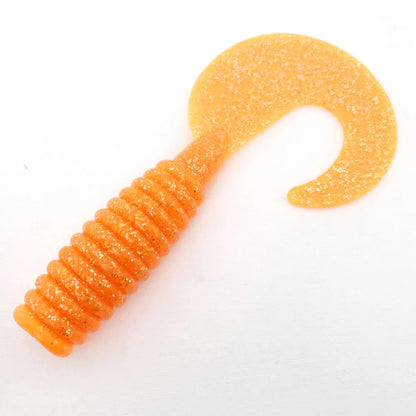 LUREGO Curl Tail Swimbait 20cm – Slow Sinking Soft Lure for Mahi-Mahi & Tuna