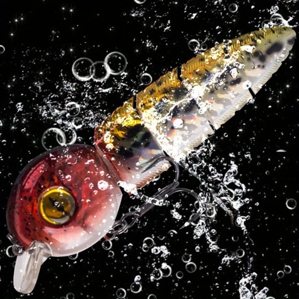 15CM Multi-Jointed Swimbait – Lifelike Sinking Hard Bait, Ultra-Realistic & Long Casting Fishing Lure