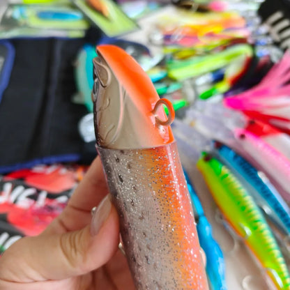 9.84inch 430g Boat Jig Head Lure – Ultra-Heavy Deep Sea Jigging Bait