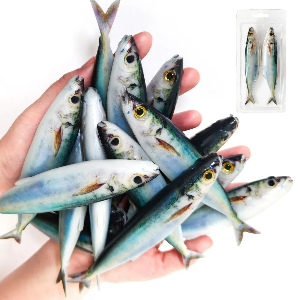 2/3PCS 3D Printed Soft Plastic Fishing Lures 15cm – Realistic Swimming  Action for Bass Trout, Lifelike Bait for Freshwater – LUREGO FISHING