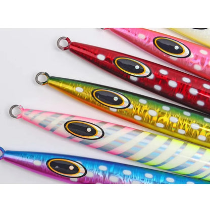 Fast-Sinking Jigging Lure 100g/ 200g/ 300g/ 400g - Deep Sea Slow Pitch Jig | Offshore Boat Fishing Lure