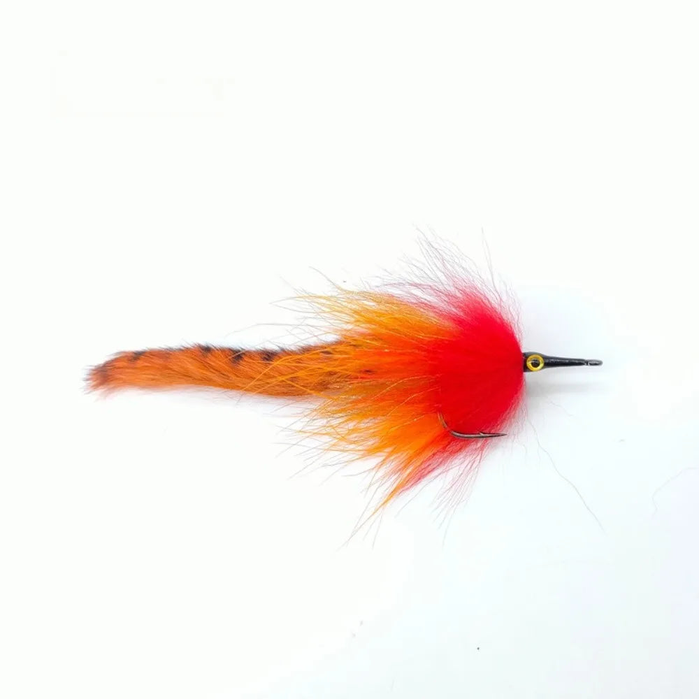LUREGO 3D Fish Eye Streamer Fly 15.5cm/2g – Baitfish Fly for Pike & Bass