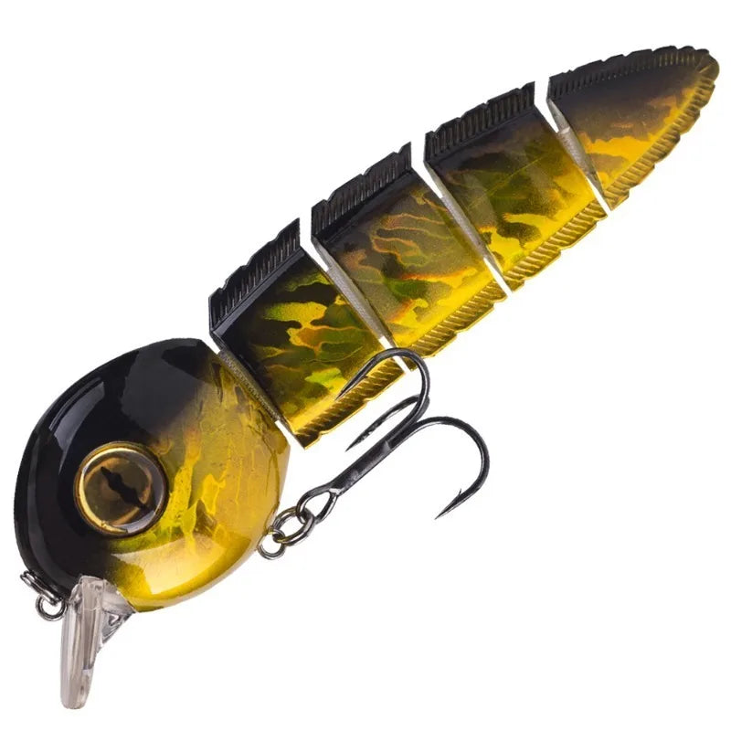 15CM Multi-Jointed Swimbait – Lifelike Sinking Hard Bait, Ultra-Realistic & Long Casting Fishing Lure
