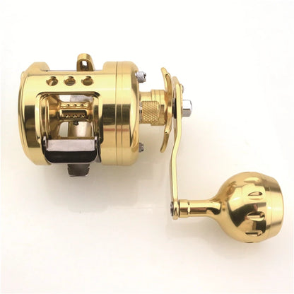 Slow Jigging Full Metal Reel Ulright Weight High Speed 5.1:1 Max Drag 10kg Ball Bearing 8+1 Slow Jig Fishing Reel Trolling Reel