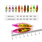 LUREGO Slow Bee Slow pitch jig 30g 40g 60g 80g 100g 120g Shore Casting Jigging Spoon Lure Glow Saltwater Fishing Lure WIth Hook