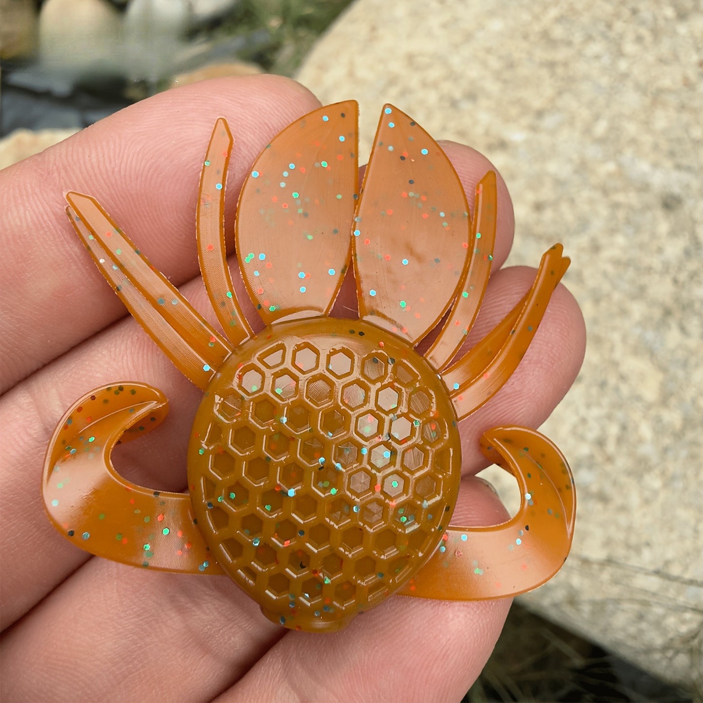 6pcs Set of Crab-shaped Simulated Soft Lure Fishing Bait