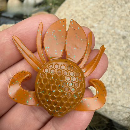 6pcs Set of Crab-shaped Simulated Soft Lure Fishing Bait