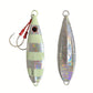 LUREGO 5.29oz/7.05oz Slow Pitch Jigs, Saltwater Jigging Lures With BKK 5/0# Assist Hooks, Vertical Ocean Lure, Fishing Jig Lead, Saltwater Jigging Lures For Tuna, Dogtooth Tuna, Yellowtail, Kingfish, Bluefin