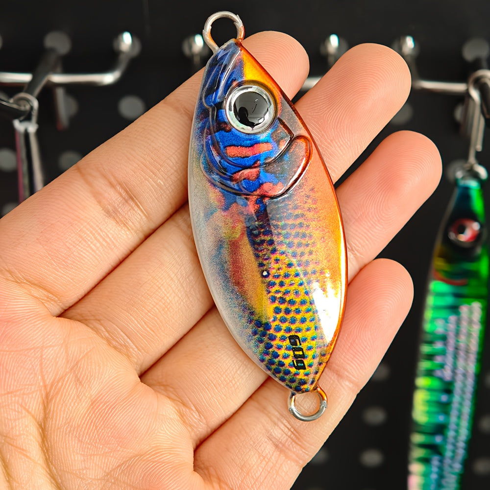 3D Printed Slow Pitch Jig Lures | Metal Jigs with Erratic Action for Game Fish