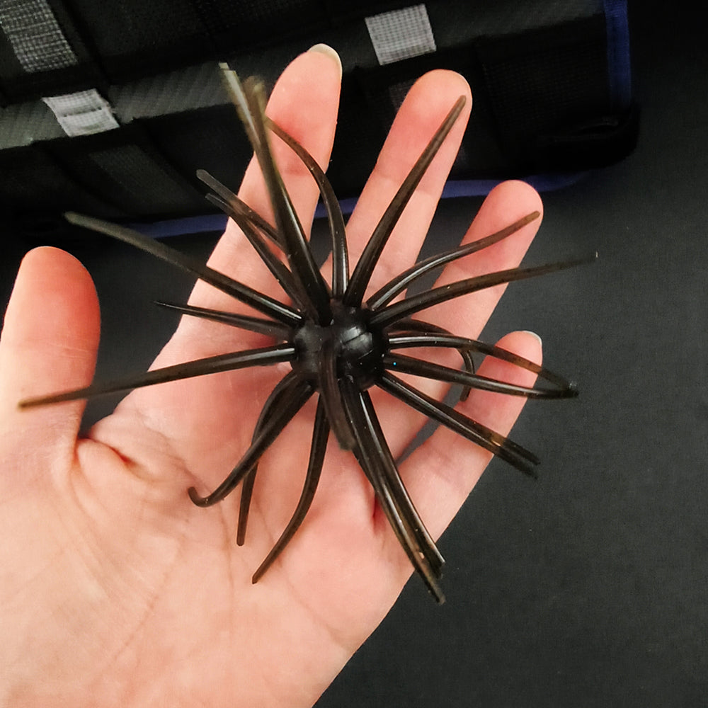TPE Fishing Lure Simulated Sea Urchin Lures Soft Silicone