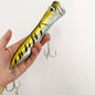 18.5cm Giant Popper Lure - 106g Triple-Color Splash Bait - Topwater Fishing Lure