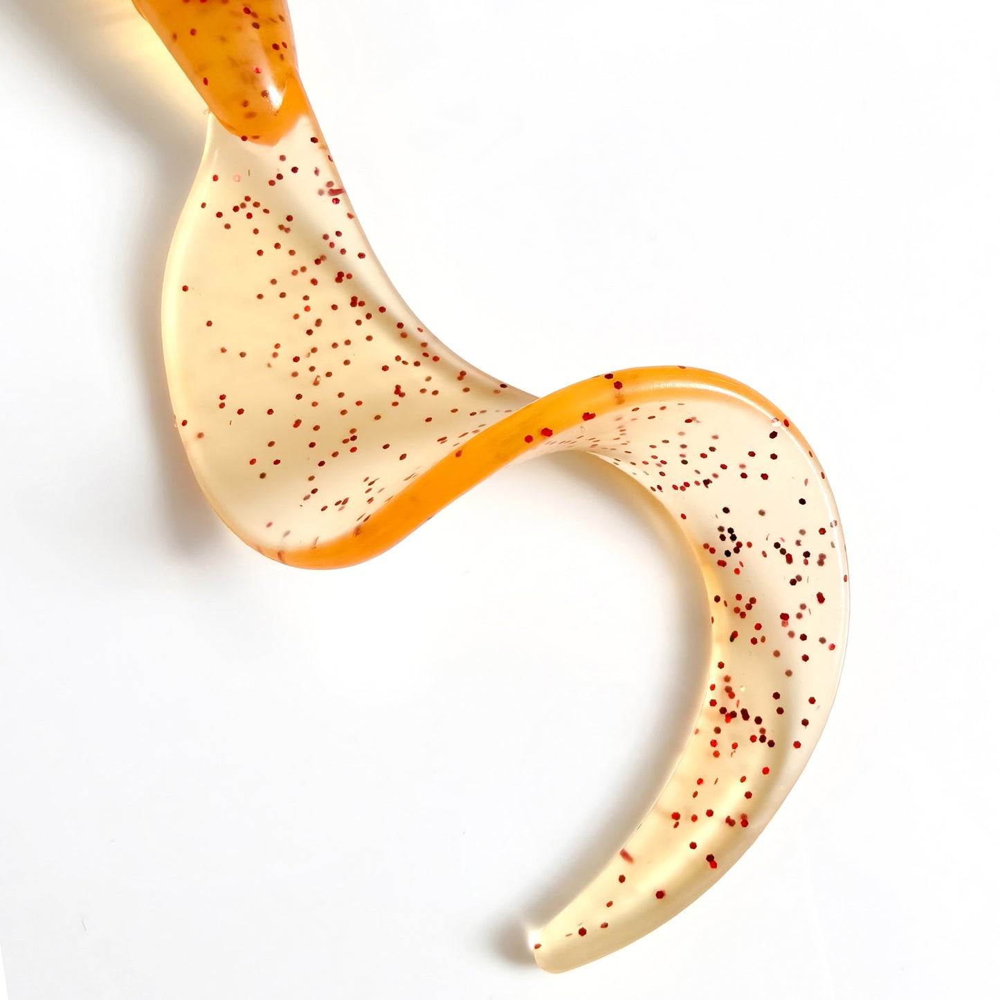 16cm/54g Ribbed Curl Tail T-Tail Soft Bait | High Realism Saltwater Lure, Long Cast All-Water Column
