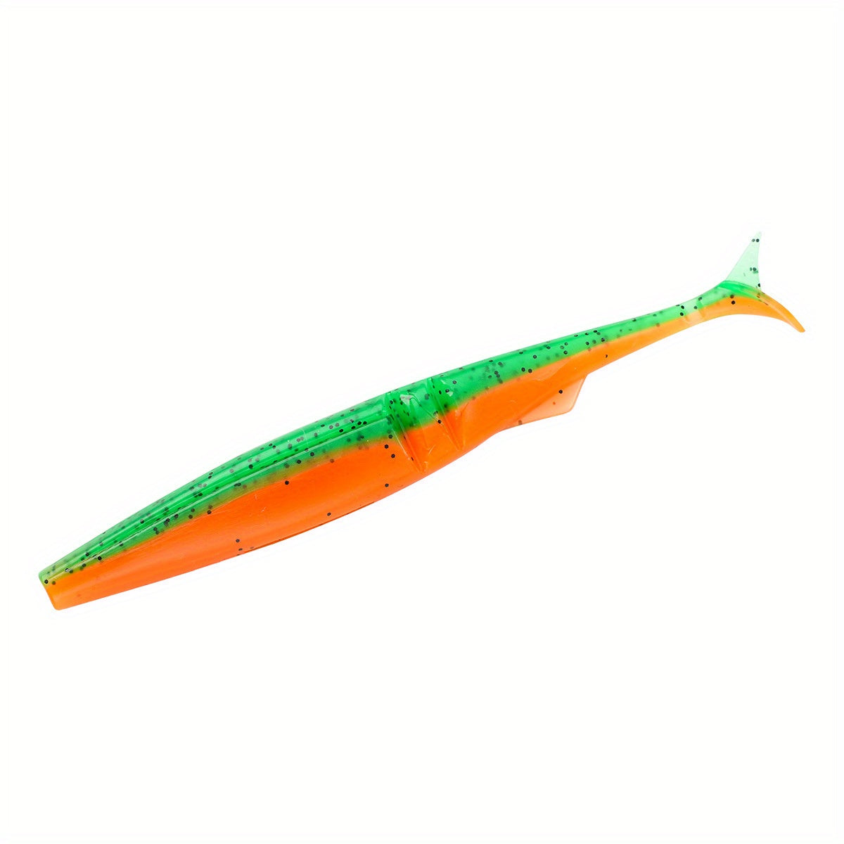 5pcsT-Tail Soft Lures 4.72" - 9.9g, High-Swim Simulated Fish Baits for Bass