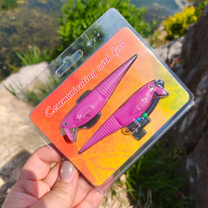 2PCS Adjustable-wing Lure | Lifelike swimming action with a thick needle tail design 9.5 cm