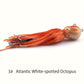 1pc Bionic Octopus Lure - Extremely Long Distance Casting Capability, Realistic and Lifelike, Super Soft and Flexible Body - Single Piece Essential Tool for Anglers, Artificial Soft Fishing Accessory