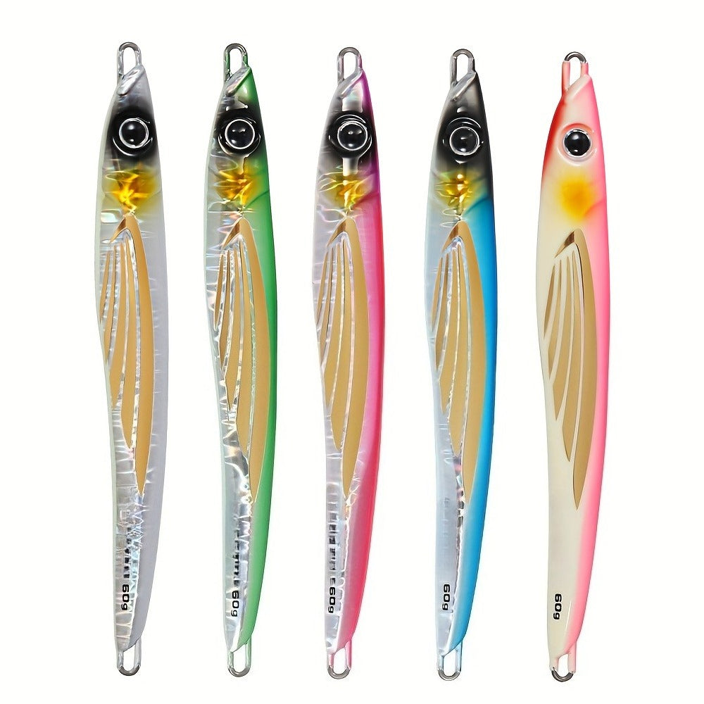 60G 80G 100G 150G 200G Shore Casting Boat Fishing Jig Lure Sea LG118