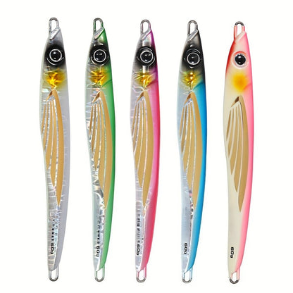 60G 80G 100G 150G 200G Shore Casting Boat Fishing Jig Lure Sea LG118
