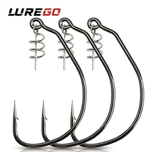 5/0 7/0 10/0 Swimbait Hooks Raptor Unweighted Wide Gap 3x-Strong Forged Shank For Soft Bait Fishing Lure