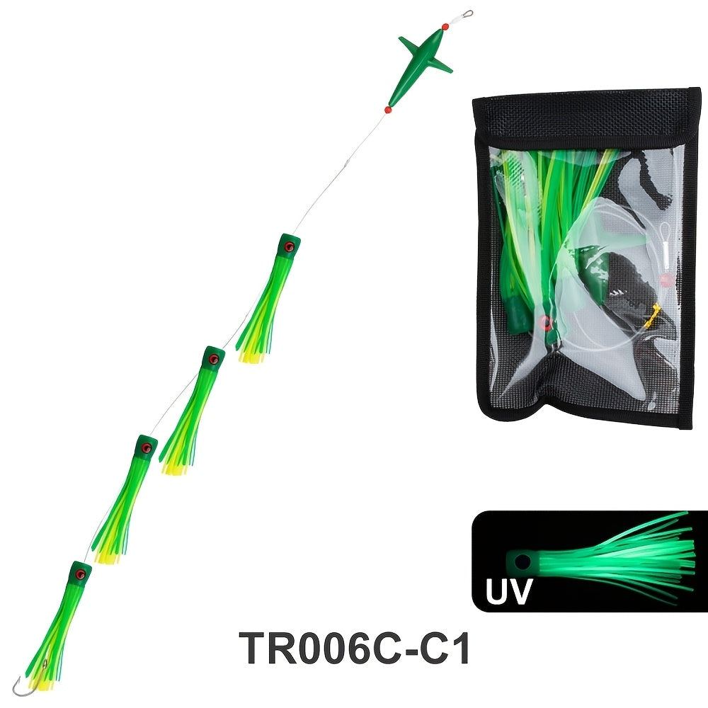 bird feathers in fishing lures Tuna Daisy Chain Trolling Lure] Feather Rig Bird Trolling Lures Fish –  LUREGO FISHING