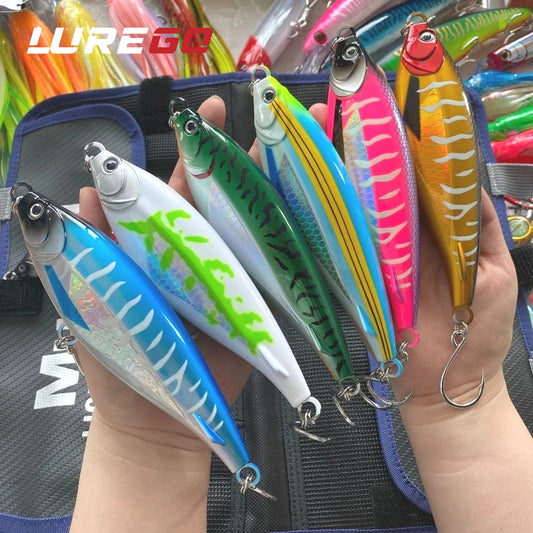 Sinking Pencil Popper 13cm/17cm – Ultra-Strong Tuna Hard Bait, Offshore Boat Fishing Lure for Saltwater Predators