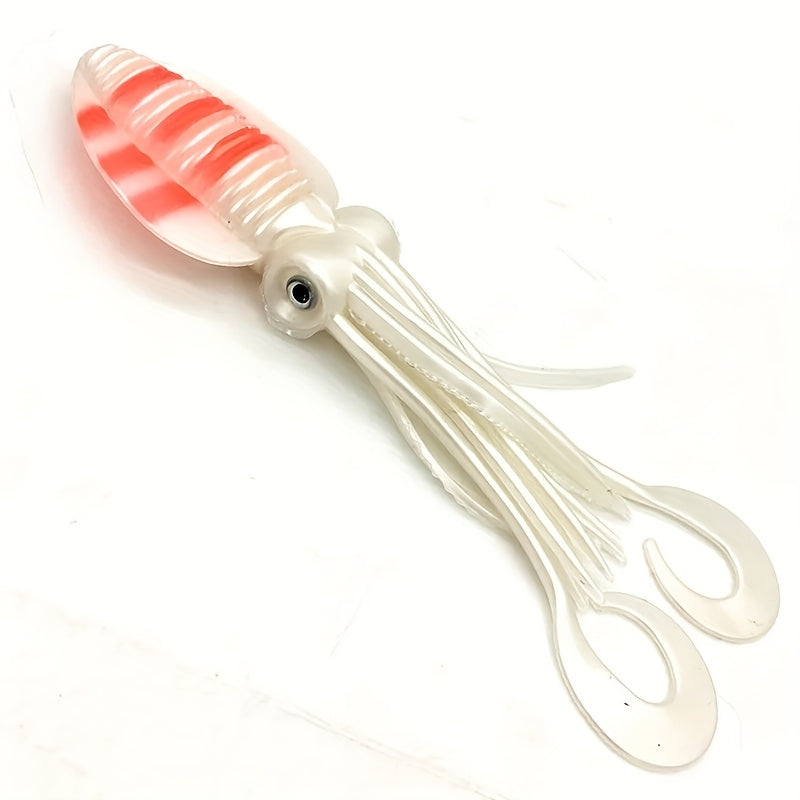 3 Sizes (4.72inch/5.91inch/7.09inch) - Glow-in-the-Dark Colors (Green, Pink, Orange,) - Deep Sea Night Fishing Lure for, Freshwater & Saltwater - Ideal for Deep Sea,
