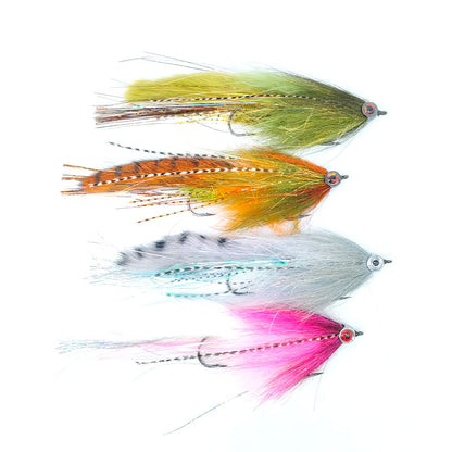 LUREGO Saltwater Streamer Fly 156mm/4.9g – Tube Fly for Striped Bass & Bluefish