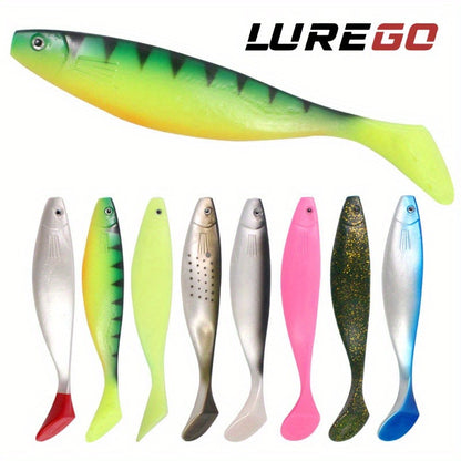 2pcs  Heavy-Weight T-Tail Swimbait - Mermaid Design Sinking Fishing Lure for Deep Sea, 70g