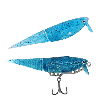 2PCS Adjustable-wing Lure | Lifelike swimming action with a thick needle tail design 9.5 cm
